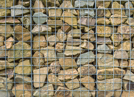 Rock Wire Fence Material