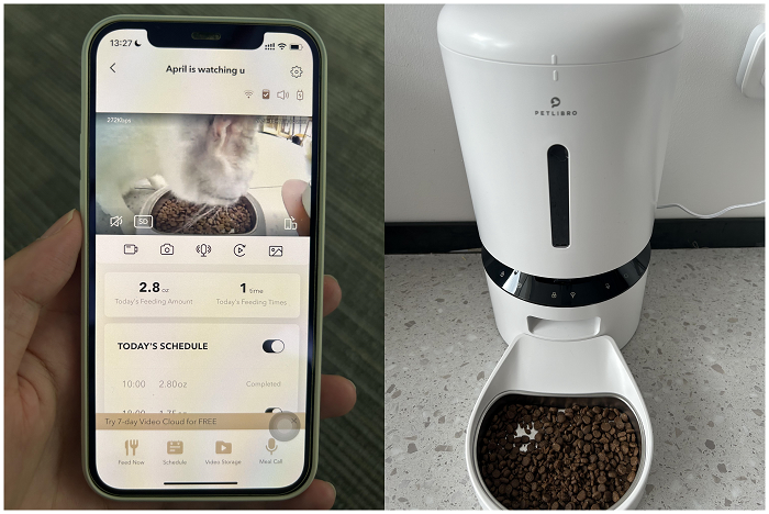  Features of PETLIBRO Monitoring Automatic Pet Feeder